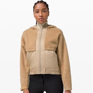 Lululemon Sherpa and Shine Jacket